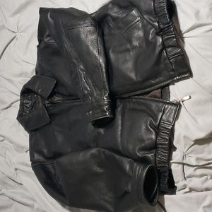 St John's bay Leather Coat